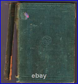 RARE ANTIQUE VINTAGE The Old Curiosity Shop by Dickens, Charles 1841 HC Book