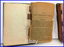 RARE ANTIQUE VINTAGE The Old Curiosity Shop by Dickens, Charles 1841 HC Book