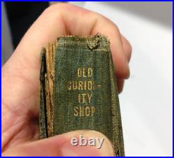 RARE ANTIQUE VINTAGE The Old Curiosity Shop by Dickens, Charles 1841 HC Book