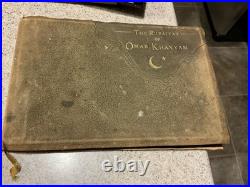 RUBAIYAT OF OMAR KHAYYAM 14 Book Antique Vintage Lot See Pics