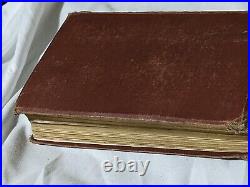 Rare Antique 1830 Poetical Works of Alfred Tennyson Complete Edition Gold Edge