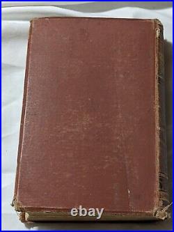 Rare Antique 1830 Poetical Works of Alfred Tennyson Complete Edition Gold Edge