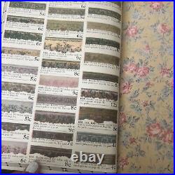 Rare Historical 1927 Sample WallPaper Book, Vintage Floral Antique Real Samples