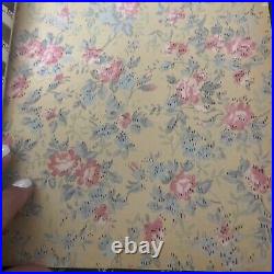 Rare Historical 1927 Sample WallPaper Book, Vintage Floral Antique Real Samples