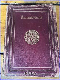 Rare Vintage 1880s WORKS OF SHAKSPEARE Life, Glossary, Etc. Antique SHAKESPEARE