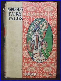 Rare Vintage 1884 Hans Anderson's Fairy Tales Profusely Illustrated Antique Book