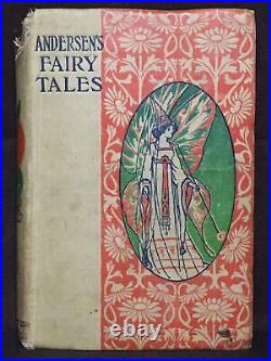 Rare Vintage 1884 Hans Anderson's Fairy Tales Profusely Illustrated Antique Book