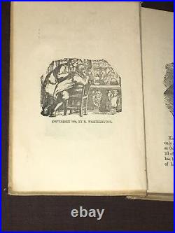 Rare Vintage 1884 Hans Anderson's Fairy Tales Profusely Illustrated Antique Book