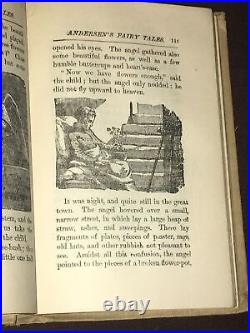 Rare Vintage 1884 Hans Anderson's Fairy Tales Profusely Illustrated Antique Book