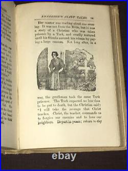 Rare Vintage 1884 Hans Anderson's Fairy Tales Profusely Illustrated Antique Book