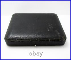 Rare Vintage Bird/Duck Enamel English Sterling Silver Tea Coffee Spoons Case Set