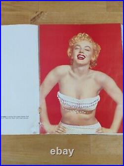 Rare1953MARILYN MONROE Pin-Ups Magazine Vintage Antique Hollywood Old Book Nudes
