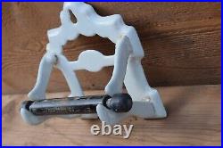 Reclaimed Edwardian Toilet Roll Holder old vintage antique toilet roll holder