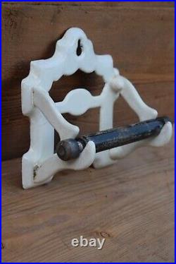 Reclaimed Edwardian Toilet Roll Holder old vintage antique toilet roll holder