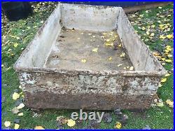 Reduced! Retro Vintage Steel Tank Trough Sink Herb Planter Cottage Garden
