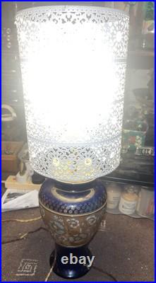 Royal Doulton, 8vase, 9lamp Early Old Antique Vintage