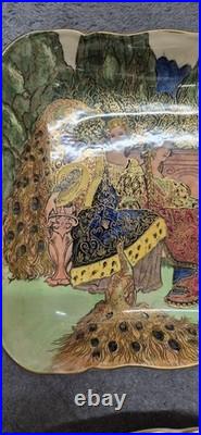 Royal Doulton'Chivalry' Series Ware bowls or trays antique vintage 1930s