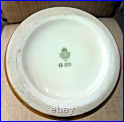 Royal Worcester Antique Vintage Trumpet shape Vase Harry Stinton Highland Cattle