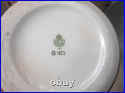 Royal Worcester Antique Vintage Trumpet shape Vase Harry Stinton Highland Cattle