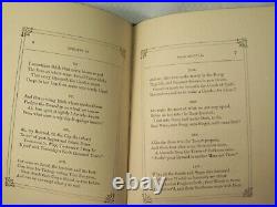 Rubaiyat of Omar Khayyam Bernard Quaritch Vtg 1872 Leather Book Antique 3rd Ed