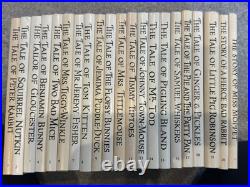 Set 1-21 Vintage Antique Hardback'The Tale of' Beatrix Potter Books Set 1978