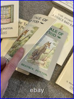 Set 1-21 Vintage Antique Hardback'The Tale of' Beatrix Potter Books Set 1978