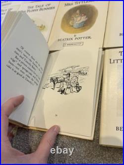 Set 1-21 Vintage Antique Hardback'The Tale of' Beatrix Potter Books Set 1978