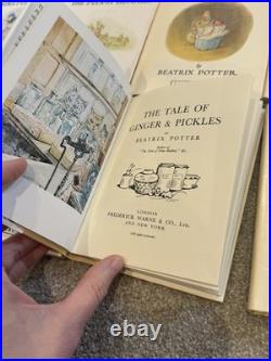 Set 1-21 Vintage Antique Hardback'The Tale of' Beatrix Potter Books Set 1978