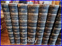 Set Of 12 Antique Charles Dickens Books, Ilustrated