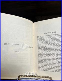 Set Of 5 Blue & Gold Antique Vintage Books Ornate Late 1800s 1940s Decor