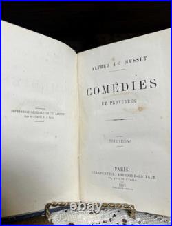 Set Of 5 Blue & Gold Antique Vintage Books Ornate Late 1800s 1940s Decor Set Of 5 Blue & Gold Antique Vintage Books Ornate Late 1800s 1940s Decor