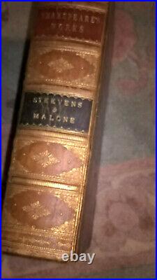 Shakespeare's Works. Beautifully Bound Book Vintage / Antique, Special Edit