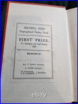 Silas K Hocking His Father Red C/ 1925 Hardback Antique Vintage