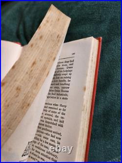 Silas K Hocking His Father Red C/ 1925 Hardback Antique Vintage