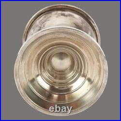 Silver, Christening Set Egg Cup and Spoon, Vintage English, by J Baum & Co