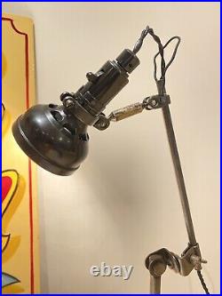 Singer SLF-2 Vintage Antique Machinist Anglepoise English Lamp Simanco