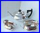 Smart Vintage English 4 Piece Teaset Sheffield Silver Plate Clean