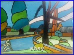 Stained Glass Picture, Mill House, Little Missenden, featured In Vicar Of Dibley