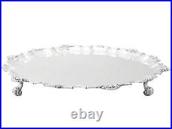 Sterling Silver Salver Vintage Elizabeth II