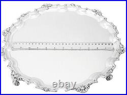 Sterling Silver Salver Vintage Elizabeth II