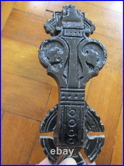 Stunning large English Victorian door knocker