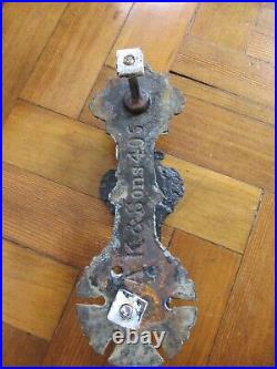 Stunning large English Victorian door knocker