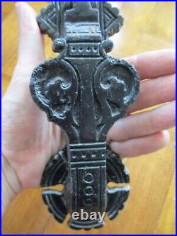 Stunning large English Victorian door knocker