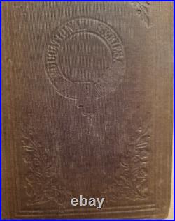 THE BIBLE HAND BOOK Joseph Angus 1864 ANTIQUE Vintage