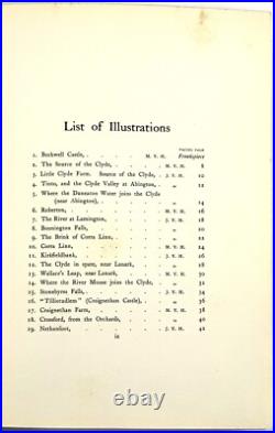 THE CLYDE RIVER AND FIRTH Neil Munro (Hardback 1907) Antique, Vintage