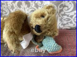 Teddy Bear Old Antique Blanky 12 c1940s Pedigree English Vintage Mohair Ted