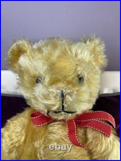 Teddy Bear Old Pedigree Vintage 19 Inch (Rare, English, Antique, Mohair)