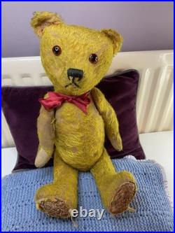 Teddy Bear Old Vintage 20 Inch (Rare German, English, American, Antique, Mohair)