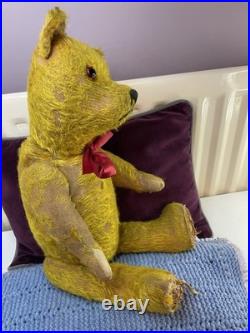 Teddy Bear Old Vintage 20 Inch (Rare German, English, American, Antique, Mohair)