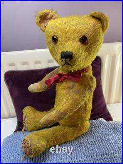 Teddy Bear Old Vintage 20 Inch (Rare German, English, American, Antique, Mohair)
